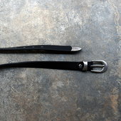 时髦情侣款 鞣制洗水软牛皮 男女小皮带 yucoogu®手作 青春旷