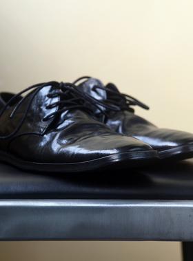 clean fit轻盈薄底小皮鞋 鞣制水洗牛皮中古日潮 yucoogu®四季鞋