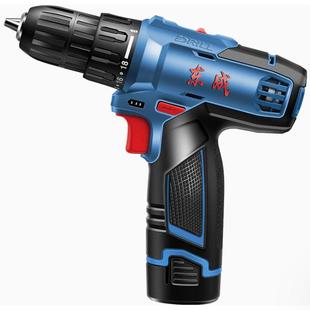 东成电钻电动螺丝刀家用冲击钻无刷锂电充电手电钻电转手枪钻