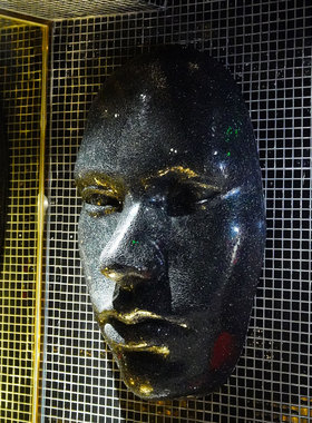 【本尼家】BJ46马赛克设计款面具手工贴片装饰品家居客厅玄关摆件