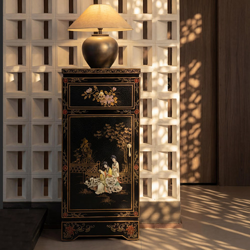 【本尼家】TS101新中式古典玄关柜长42*宽42*高90cm