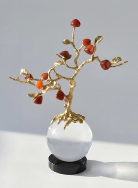 【本尼家】HY210现代轻奢装饰树饰品客厅电视柜桌面玄关摆件