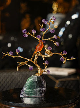 【本尼家】HY03现代家居装饰《喜上枝头》小鸟居家饰品玄关摆件