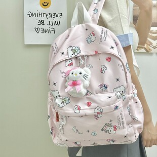 新款背包卡通背包kt猫儿童背包小学生高颜值背包学生书包休闲背包