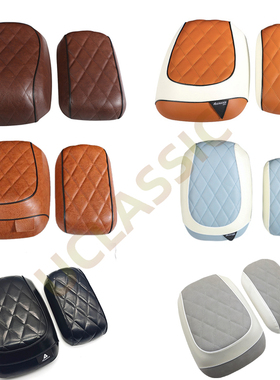 适用小牛电动车u+b/u1d/uqi+/usu1c复古改装前后分体定制坐垫靠背