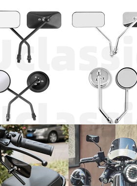 zoomer适用本田祖玛u1e小牛u2u+b九号电动车u1one复古改装后视镜