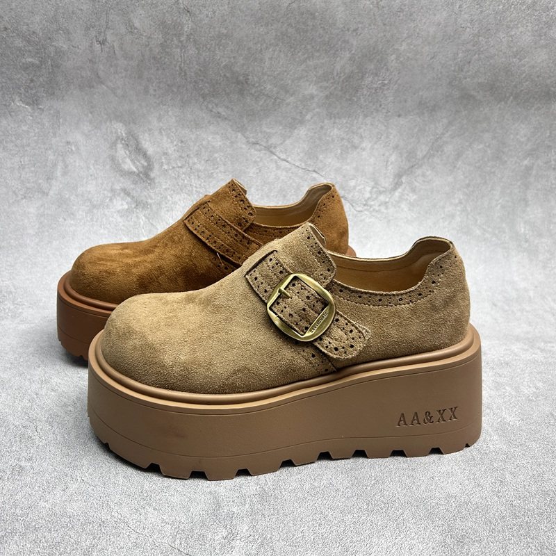 2026春季新款女鞋超纤厚底休闲深口套脚舒适百搭软底透气女单鞋,女鞋,深口单鞋,淘宝优惠券,粉丝福利购,淘宝优惠卷