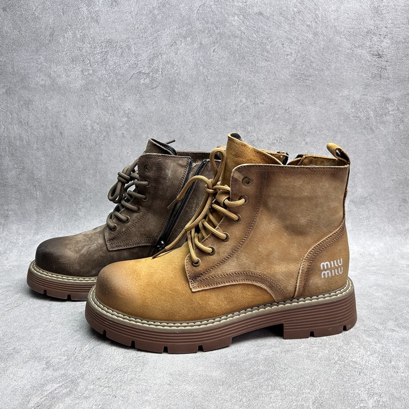 2025秋冬新款真皮男鞋厚底休闲时尚舒适牛皮拉链圆头工厂羊毛男靴