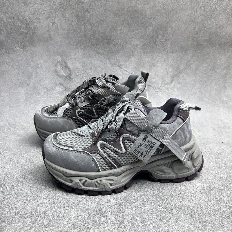 2026春季新款女鞋超纤厚底休闲深口系带舒适百搭软底透气女单鞋,女鞋,深口单鞋,淘宝优惠券,粉丝福利购,淘宝优惠卷