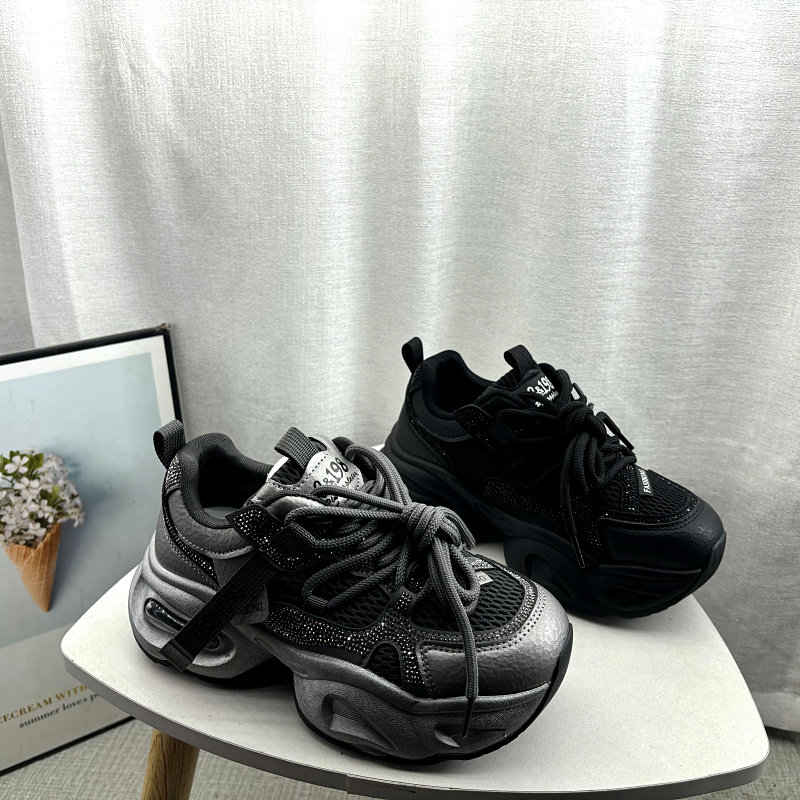 2026春季新款女鞋超纤厚底休闲深口系带舒适百搭软底透气女单鞋,女鞋,深口单鞋,淘宝优惠券,粉丝福利购,淘宝优惠卷