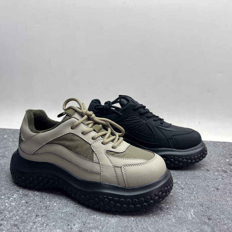 2025断码春季真皮新款女鞋厚底