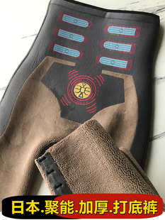 收腹提臀瑜伽加绒 紧身打底裤 日本高腰鲨鱼裤 女外穿春秋冬季