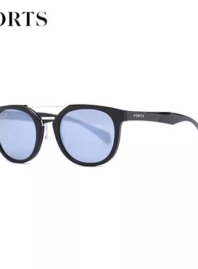 PORTS宝姿太阳镜2024男士眼镜板材圆框防UV墨镜时尚休闲 PSM13802
