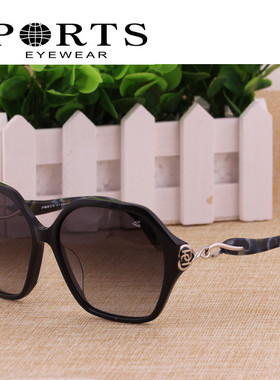 PORTS宝姿墨镜女高级感ins开车大框显瘦防紫外线太阳眼镜PSF13606