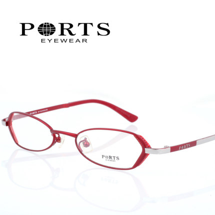 正品PORTS/宝姿小号近视镜框 适合高度数小脸型女式眼镜架 PM6208