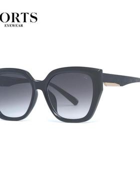 2025款PORTS宝姿猫眼太阳镜ins防晒大框 墨镜 眼镜女款  PSF24504