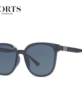 2024新款PORTS宝姿墨镜气质开车太阳眼镜大框显瘦脸复古 PSF24403