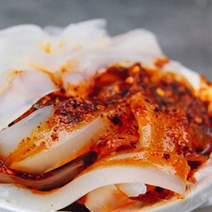 甘肃特色小吃正宗天水凉粉捞捞削削冉冉然然呱呱满百包邮送刮工具