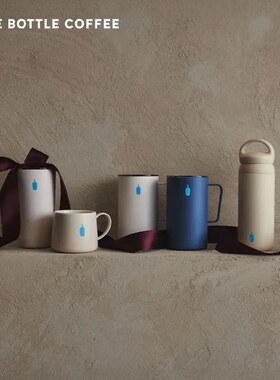 日本韩国蓝瓶咖啡杯BlueBottle樱花季限定陶瓷杯粉色yumiko马克杯