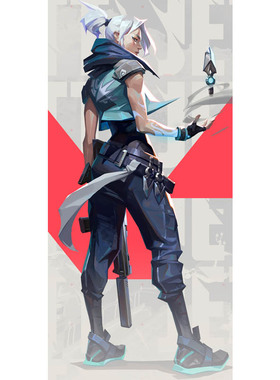 无畏契约VALORANT瓦罗兰特Jett捷风 cos鞋