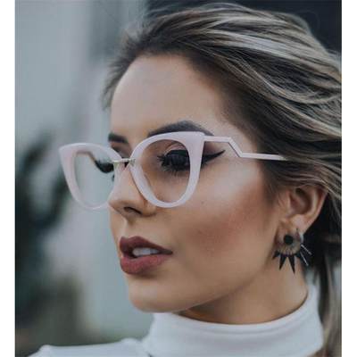 2021防蓝光镜真膜炫彩ladies optical glasses frames for women