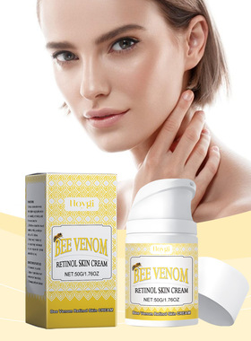 Bee venom retinol skin cream deeply moisturizes tightens and