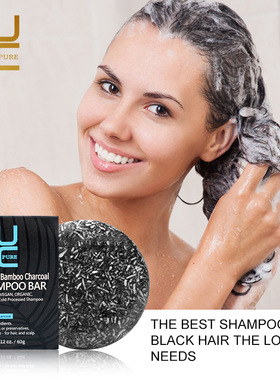 Bamboo charcoal shampoo extract soap shampoo foam rich nouri