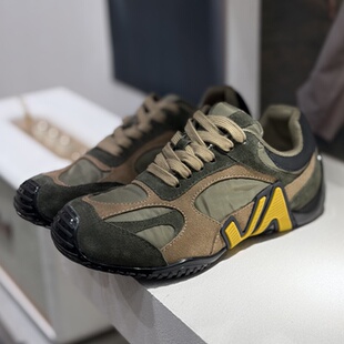 小众设计师26欧货春款 女 拼色德训鞋