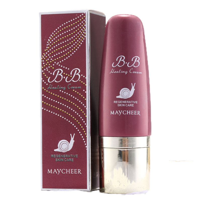 包邮美茜儿蜗牛BB霜裸妆遮瑕强 保湿补水隔离控油提亮肤色粉底液