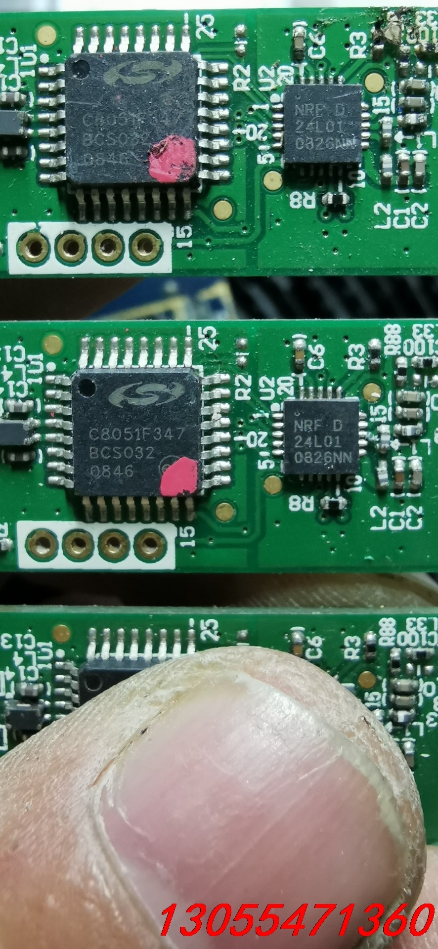 议价C8051F347加24L01数量87片，打包价800元，不