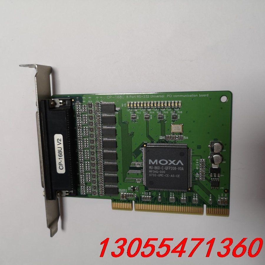 议价原装 MOXA CP-168U V2 PCI转RS232串口