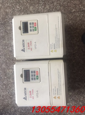 议价台达VFD022A43A拆机变频调速控制器，成色如图实拍尚可
