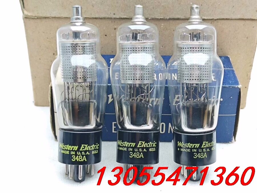 议价全新西电348a/6j7g电子管  全新nos  方环