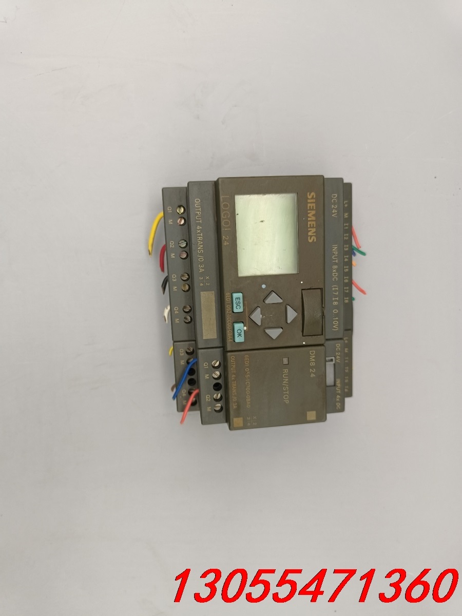 议价西门子LOGO!DM8 24主机原装德国进口模块一手拆机资源