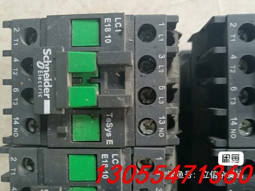 议价施耐德LC1E1810接触器，正品带钢印，二手拆机，共14个