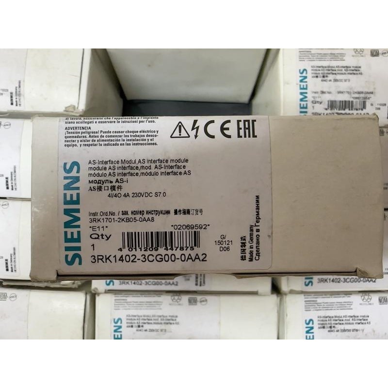 西门子模块 3RK1402-3CG00-0AA2 全新原装正议价
