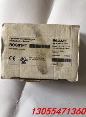 议价BALLUFF全新原装BOS01FT德国巴鲁夫BOS 23K