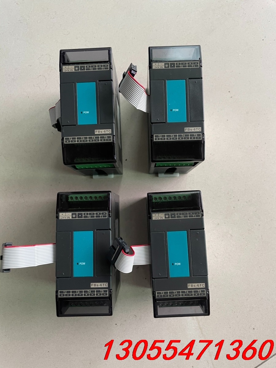 议价FATEK永宏PLC，FBS-6TC，模拟量模块，9成新，功