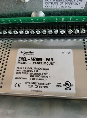 施耐德ENCL-MZ800-PAN全新无包装实物拍摄,议价