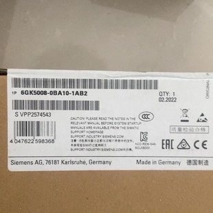 6GK5008 1AB2议价 0BA10