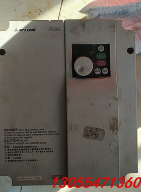 议价三菱F500J变频器拆机一台，11kw。按键都不管用，外控操