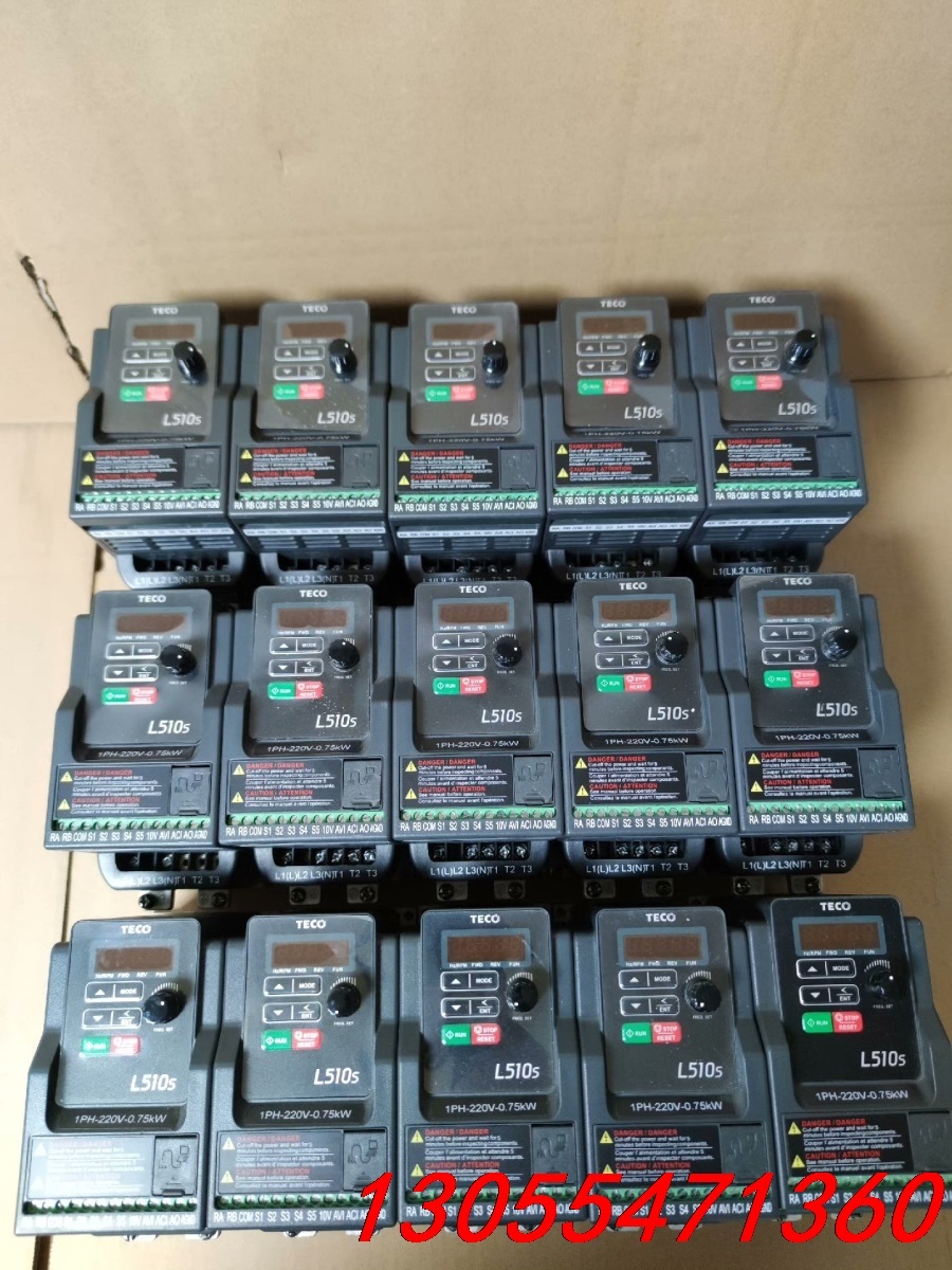 议价TECO东元750W变频器，型号L510-201-SH1-N