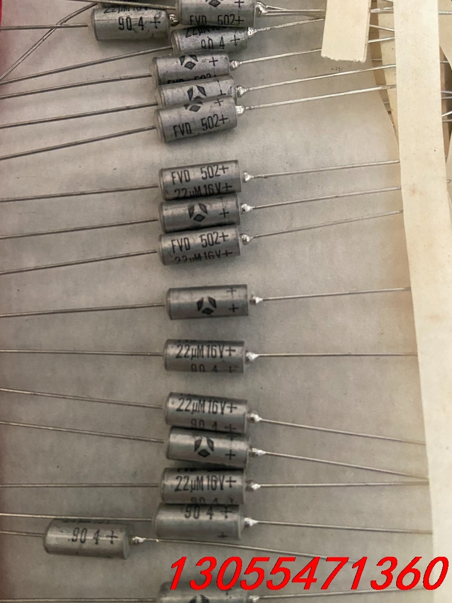 议价法国TPC汤姆逊 16V22UF 226M轴向金封钽电解电容