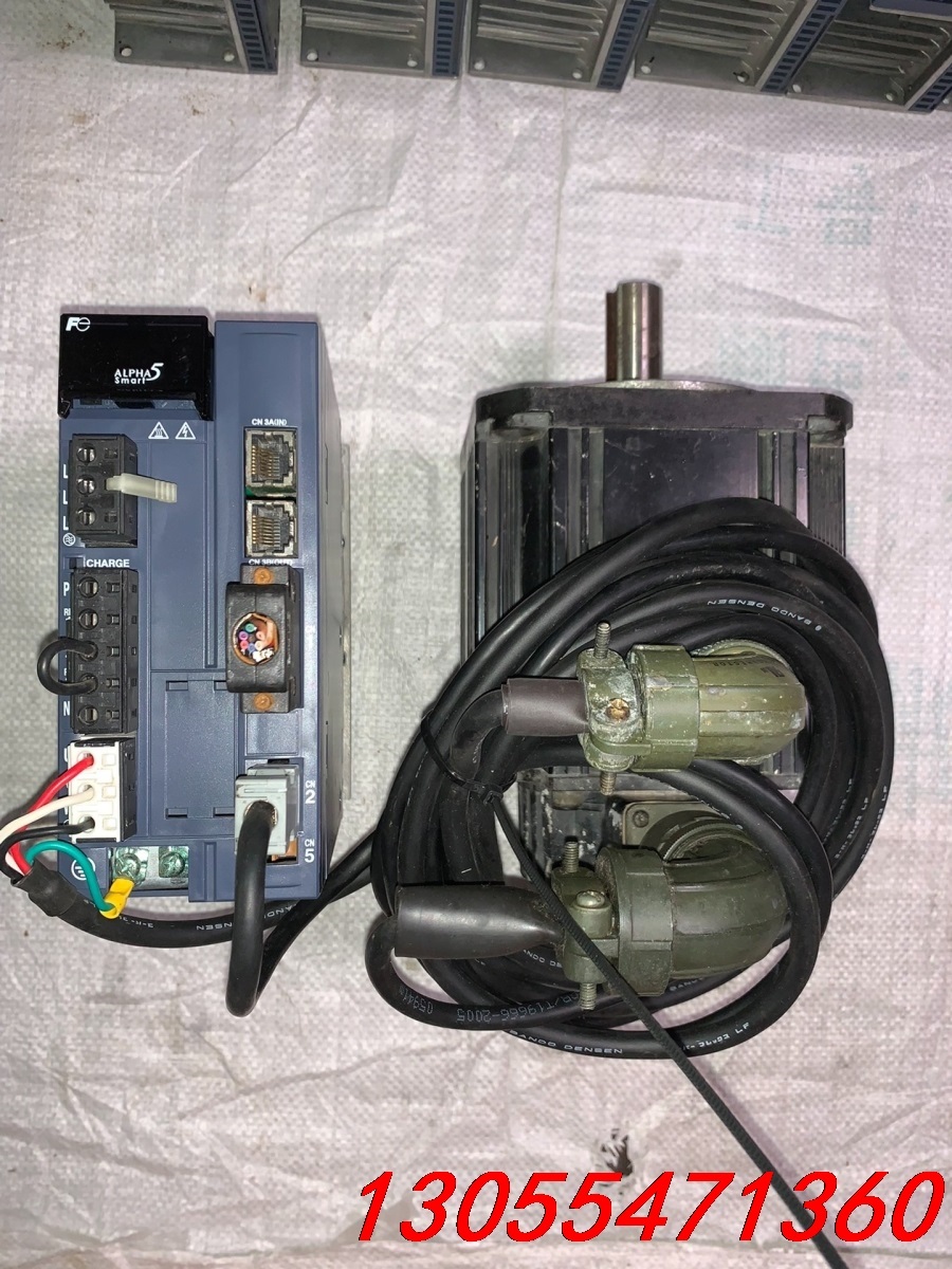 议价富士伺服驱动RYH152F5-VV2电机GYG152CC2-