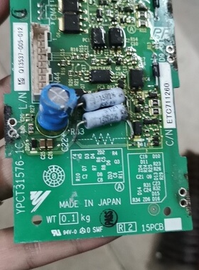 议价安川YPCT31576-1C 原装拆机，成色如图当配件价出，