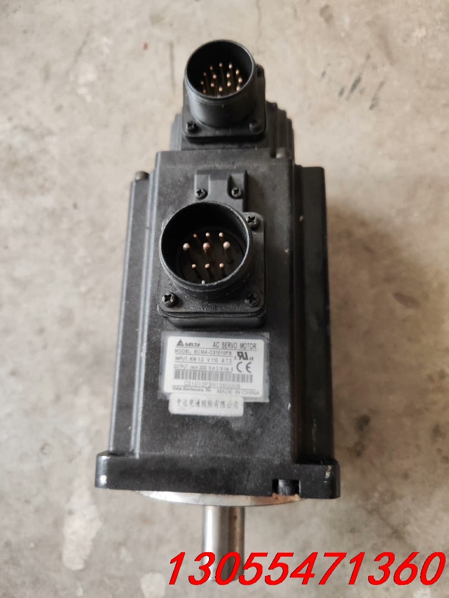 议价台达AB伺服电机带刹车ECMA-C31010FS