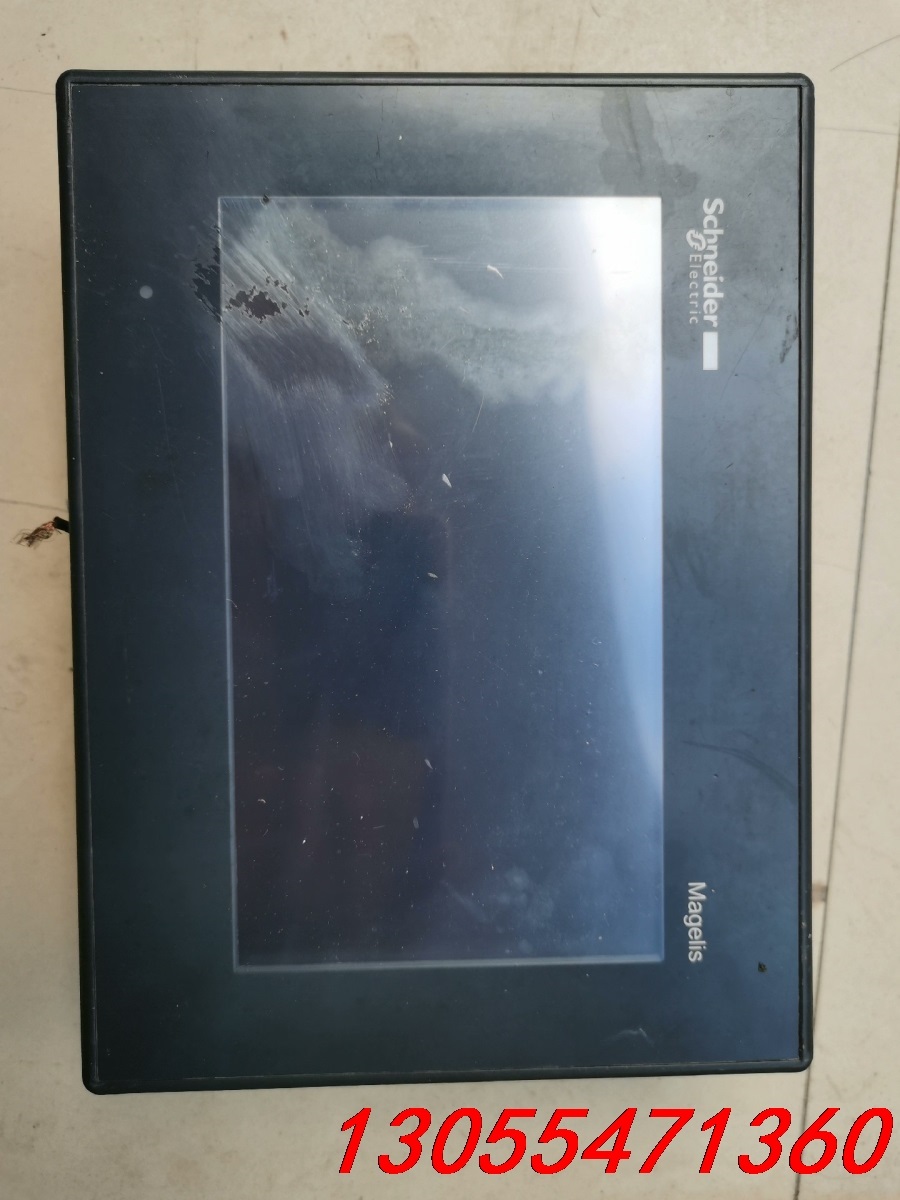 议价二手拆机施耐德触摸屏 HMIGXO3501，功能正常，成色如