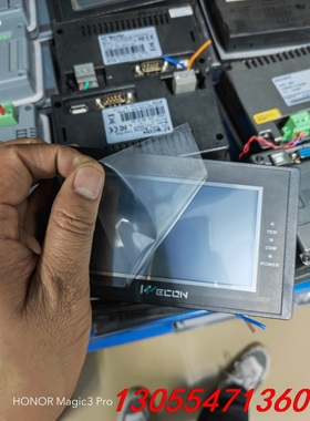 议价纬控4.3寸触摸屏，型号LEV12043T，现货15台，成色