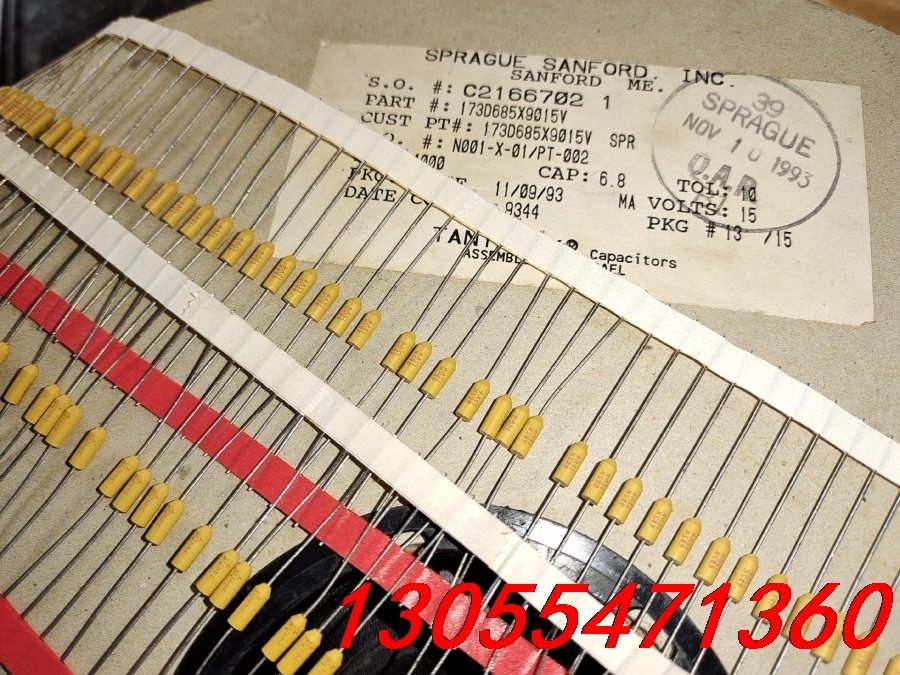 议价老款 进口思碧SPRAGUE/VISHAY 173D 6.8