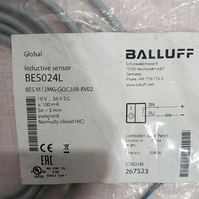 全新原装正品巴鲁夫传感器BES024L BES M12MG-议价